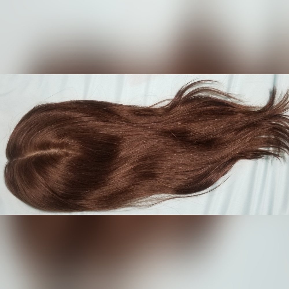 Brazilian Human hair topper 16"